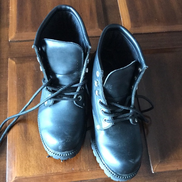 Mens Original Rugged Outback Work Boots Black size 5.5 - Picture 11 of 11